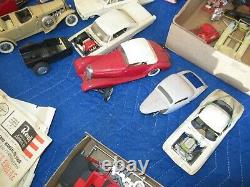 Vintage Car Models Parts Pieces Boat Trailer Aurora Maserati Revell Slant Six