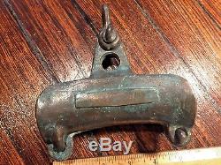 Vintage Cast Bronze Anchor Kellet, Sentinel, Rope Rider, Useful Item