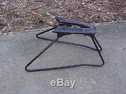 Vintage Cast Iron Outboard Boat Motor Display Stand Mercury Johnson Martin Chris