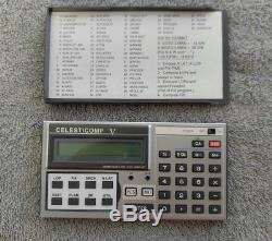 Vintage Celesticomp V Celestial Navigation Calculator