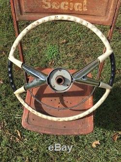 Vintage Century Sabre wooden boat Steering Wheel, Hot Rod, Hot Boat, from the 1960s