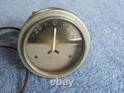Vintage Century Speed Motor Boat Amp Fuel Gauges + Clock 1956 6V Parts or Repair