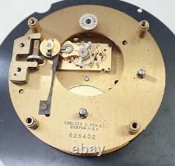Vintage Chelsea Clock Co Boston Us Navy Boat Ships Clock Movement Parts