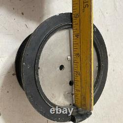 Vintage Chelsea or Seth Thomas US Navy Bulkhead or Boat Clock Case Parts Metal