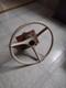 Vintage Chetek Boats Molded Rope Steering Wheel & Column Parts
