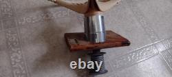 Vintage Chetek Boats Molded Rope Steering Wheel & Column Parts