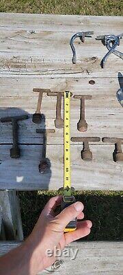 Vintage Chris Craft Boat Parts Brass Bronze Handles Plugs Gas Caps Chrome Lot