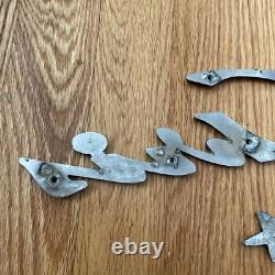 Vintage Chris Craft Boat Parts Metal Emblem Ornament RWB044430364