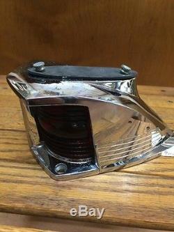 Vintage Chris Craft Bow Light Red/Green Boat light