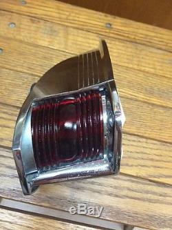 Vintage Chris Craft Bow Light Red/Green Boat light