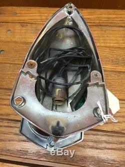 Vintage Chris Craft Bow Light Red/Green Boat light