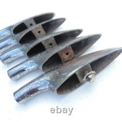 Vintage Chris Craft Handrail End Caps 1950's Wooden Boat Parts