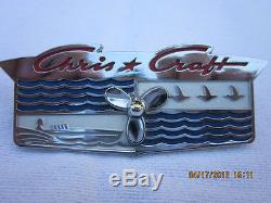 Vintage Chris Craft Propeller Plate NOS