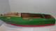 Vintage Chris Craft Style Wooden Wood Battery Op Boat Model Parts
