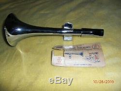 Vintage Chrome Marine Boat Air Horn Yoder No. 102 Land Yacht Rat Rod 50s NOS