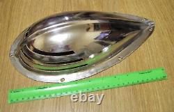 Vintage Chrome Trims, Chromed Air Vent Cover for Boats 1960's, Boat Parts