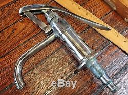 Vintage Chromed Brass Fynspray Ws-62 Galley/head Pump