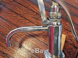 Vintage Chromed Brass Fynspray Ws-62 Galley/head Pump