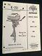 Vintage Clinton Outboard Boat Motor K-751 Original Owners Manual And Parts List