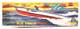 Vintage Clipper Shokai Blue Ribbon Minor Motorized Model Boat Kit Re-140 Japan