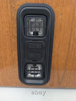 Vintage Conversion Van Ceiling Dome Light Console Parts Accessories Wood Used