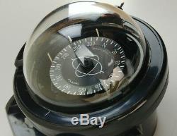 Vintage DANFORTH Polyaxial Nautical Marine Compass Universal Mount Made in USA