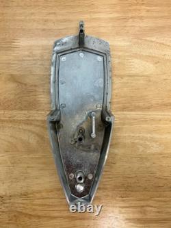 Vintage DORSETT BOAT PARTS Steel Marine Speedometer Compass Bow Cap Cleat 4 PCS