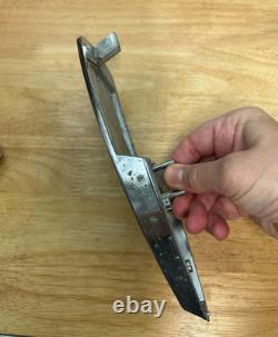 Vintage DORSETT BOAT PARTS Steel Marine Speedometer Compass Bow Cap Cleat 4 PCS