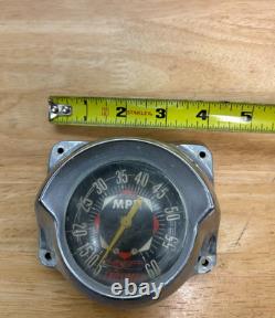 Vintage DORSETT BOAT PARTS Steel Marine Speedometer Compass Bow Cap Cleat 4 PCS