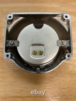 Vintage DORSETT BOAT PARTS Steel Marine Speedometer Compass Bow Cap Cleat 4 PCS