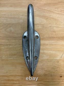 Vintage DORSETT BOAT PARTS Steel Marine Speedometer Compass Bow Cap Cleat 4 PCS