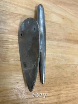 Vintage DORSETT BOAT PARTS Steel Marine Speedometer Compass Bow Cap Cleat 4 PCS