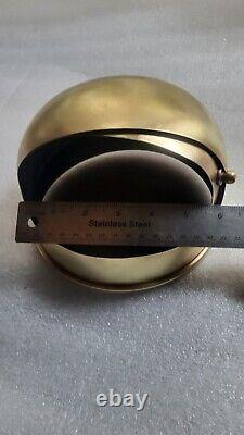Vintage Danforth Constalation Compass Hood Brass Good Used Condition Boat Parts