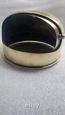 Vintage Danforth Constalation Compass Hood Brass Good Used Condition Boat Parts
