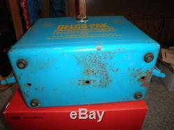 Vintage Delco-Pak outboard battery charger unit antique outboard motor