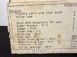 Vintage Dumas & Sullivan Model Boat Parts Kit H-25