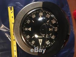 Vintage ES Ritchie & Sons Chris Craft Globemaster Binnacle Mount Boat Compass