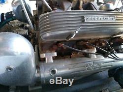 Vintage Edelbrock M14 Marine Exhaust Manifolds Cadillac 331/365/390 RARE SPEED