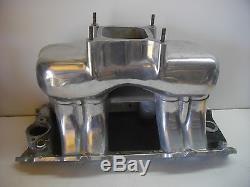 Vintage Edelbrock TR2X tunnel ram single carburetor hot rat rod race Chevrolet