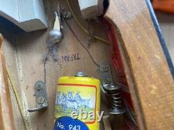 Vintage Electric Boat with Motor Tokyo Japan For Parts Or Repair See Photos