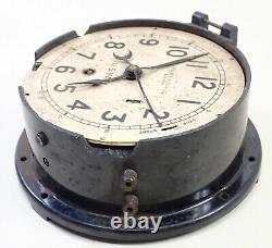 Vintage Electric Chelsea Clock Co Boston Us Navy Boat Ships Clock Parts