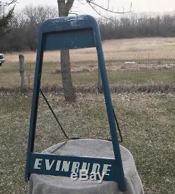 Vintage Evinrude Motor Stand 1950s for Small Outboard