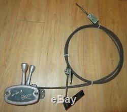Vintage Evinrude Outboard Controller A Tru-Ster Product with Cables