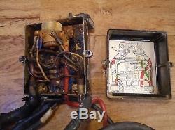 Vintage Evinrude Outboard Electric Starting Junction Box with harness