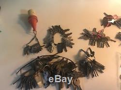 Vintage Evinrude Outboard Motor Boat Keys Complete Master Sets Lots Mercury