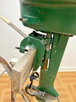 Vintage FIRESTONE OUTBOARD BOAT MOTOR Parts Repair gas 50s man cave cabin decor