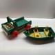 Vintage Fisher Price Little People Play Family Camper Truck With Boat 994 Parts