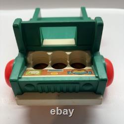 Vintage Fisher Price Little People Play Family Camper Truck with Boat 994 Parts
