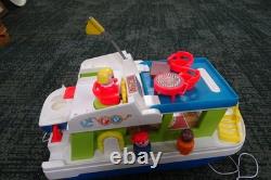 Vintage Fisher Price Play Family Happy House Boat #985 with Most Parts
