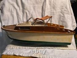 Vintage Fleet Line Marlin Cabin Cruise Boat Parts Or Restore